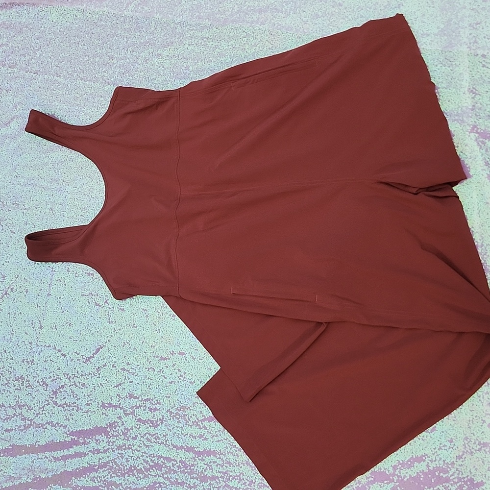 Athleta Passenger Jumpsuit NWOT Rust Women's Medium!